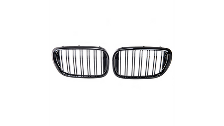 Grill sportowy podwójne żeberka Gloss Black BMW 7 G11 G12 przed liftem 2015-2019