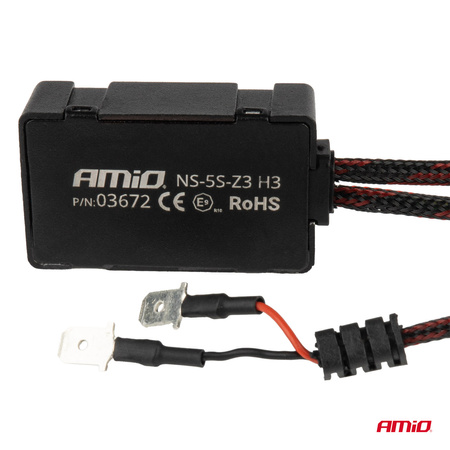 Żarówki samochodowe LED seria HP Full Canbus H3 12V 24V 6500K AMIO-03672