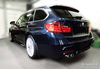 Nakładka na zderzak tylny do BMW serii 3 F31 Touring (Czarna)