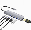 ADAPTER HUB 6W1 USB-C PD 100W 3x USB 3.0 HDMI 4K