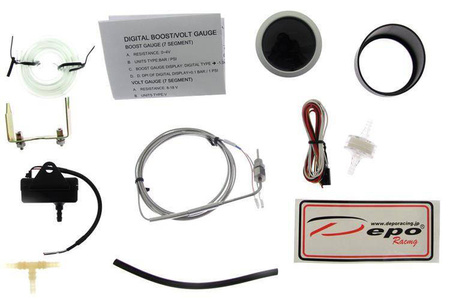 ZEGAR DEPO 2w1 - TURBO, EXHAUST TEMP