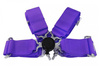 Pasy sportowe 4p 3" Purple - Quick
