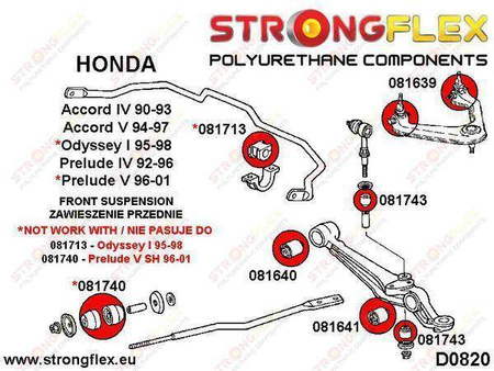 Tuleja wahacza górnego SPORT