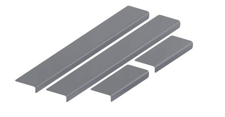 Progi Long Line Hyundai i10 II Hatchback 5 2014-2019 - Połysk