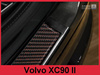 Nakładka na zderzak tylny do Volvo XC90 Carbon+Stal