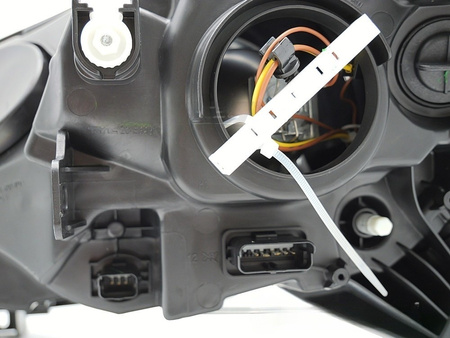 Lampa lewa reflektor black do Renault Captur I
