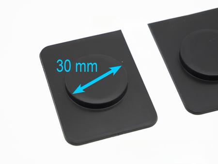 Zaślepki Otworów na Czujniki Parkowania 4szt 30mm