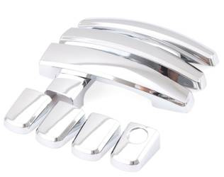 NAKŁADKI NA KLAMKI CHROMOWANE OPEL Astra Zafira Insignia