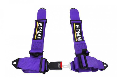 Pasy sportowe 4p 3" EPMAN Purple