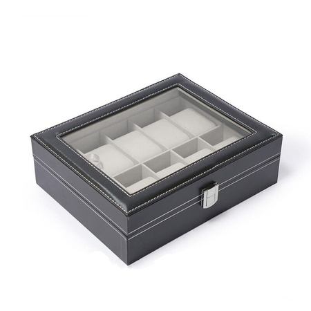 PUDEŁKO ETUI ORGANIZER SZKATUŁKA NA ZEGARKI 10 szt.