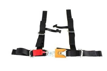 Pasy sportowe 4p 2" Black - DTM