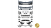 Przedni zderzak sport PDC Lampy przeciwmgielne BMW 3 G20 G21 przed liftem 2019-2022