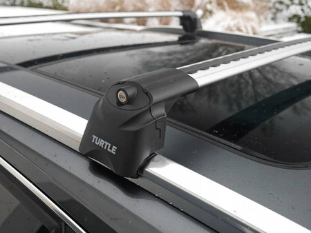 Bagażnik dachowy relingi Hyundai Santa Fe 12-18