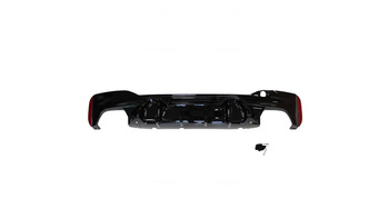 Tylny dyfuzor Gloss Black BMW 5 G30 G31 2016-obecnie