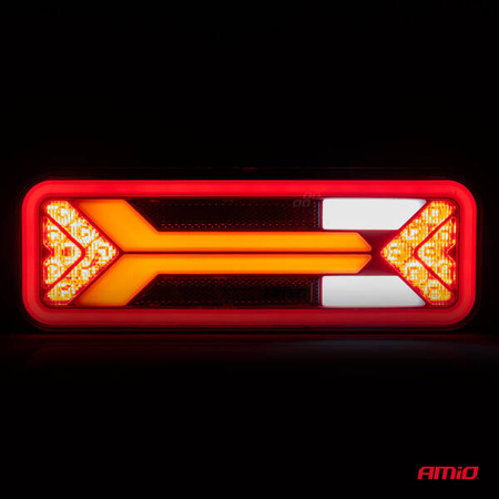 Lampa tylna zespolona LED RCL-09-L dynamiczna lewa AMIO-03575