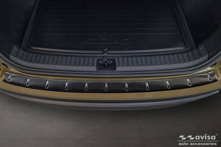 Nakładka na zderzak tylny Skoda Kodiaq 2 (Czarna)