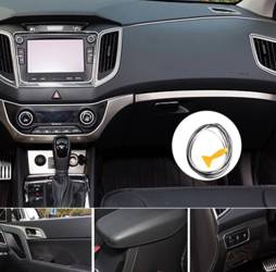 LISTWA WCISKANA KEDRA SZCZELINOWA 5M SREBRNA