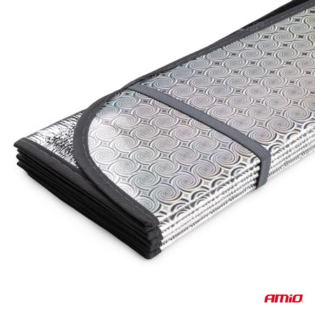 Osłona na szybę 150x80cm przeciwsłoneczna składana AMIO-04375