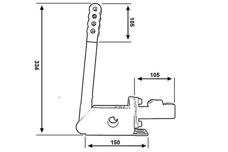 Hamulec ręczny hydrauliczny TurboWorks B06