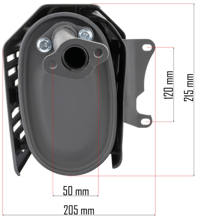 Tłumik do agregatu PM-AGR-6500/7500-TL