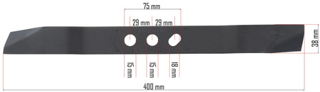 Nóż tnący do kosiarki spalinowej PM-KSS-5S-NO