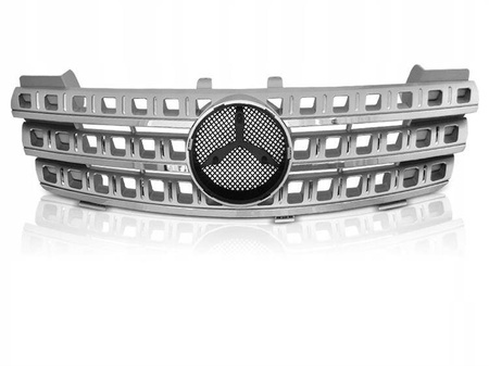 Grill Atrapa Mercedes W164 05-08 Silver Chrome