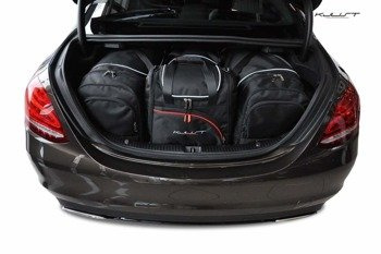 MERCEDES-BENZ C LIMOUSINE 2013+ TORBY DO BAGAŻNIKA 4 SZT