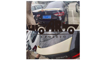 Lotka Lip Spoiler Gloss Black SKODA OCTAVIA IV 2020-obecnie
