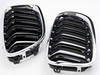 GRILL (NERKI) BMW E60 E61 BLACK CHROM LOOK M5