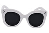 Damskie okulary przeciwsłoneczne Elle Porte Brooklyn - White