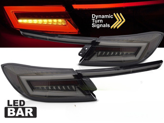 Tylne lampy LED Toyota GR86 21- gold smoke seq