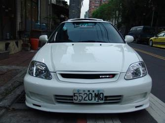 Dokładka Przód Honda Civic VI 2/3/4 D 99-00 Mugen (ABS)
