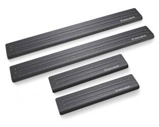 NAKŁADKI NA PROGI 2 LINE do BMW X5 G05/FL SUV 5 2023- - Satin Black
