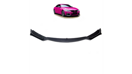 Dokładka przedniego zderzaka Matt Black BMW 4 F32 F33 F36 2013-2020