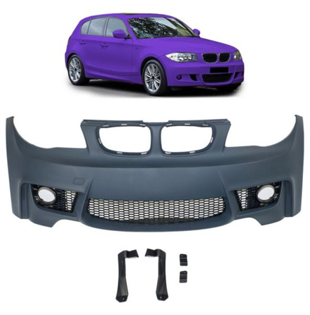 ZDERZAK PRZEDNI Z GRILLEM DO BMW E81 E87 E88 E82