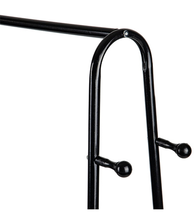 STOJAK NA UBRANIA WIESZAK REGAŁ STOJĄCY PÓŁKI GARDEROBA 160 X 100 CM