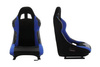 Fotel sportowy MONZA RACE PLUS Welur Blue