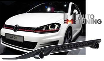 DYFUZOR TYLNY VW GOLF 7 12- GTI LOOK DUPLEX