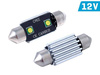 Żarówka VISION Festoon SV8.5 36mm 12V 2x 3535 SMD LED, CANBUS, biała, 2 szt.