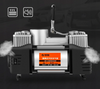 Kompresor samochodowy dwutłokowy 2V 50L/MIN LCD