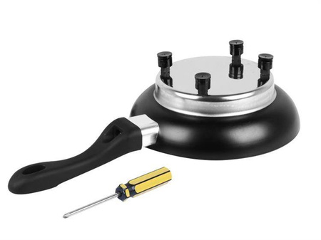 Patelnia elektryczna 200 mm, 24V 250W z pokrywką