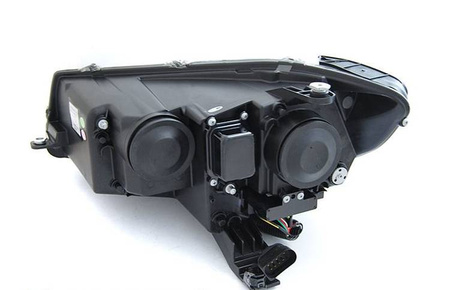 Lampy reflektory soczewkowe ze światłem do jazdy dziennej, LED. VW Caddy 20-