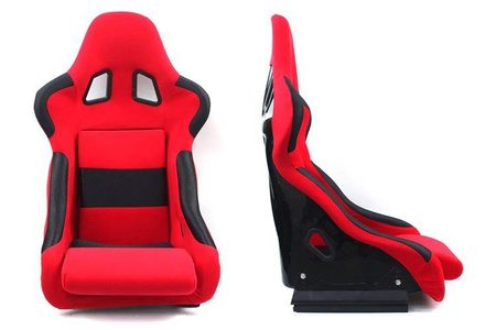 Fotel sportowy RICO Materiał Red