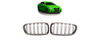 Grill sportowy podwójne żeberka Chrome & Black BMW 5 F10 F11 2010-2018
