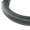 Pokrowiec nakładka na kierownicę samochodową M 37-39cm SWC-27-M AMIO-02564