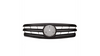 Grill sportowy All Black 3S MERCEDES C-Class W203 S203 2000-2007