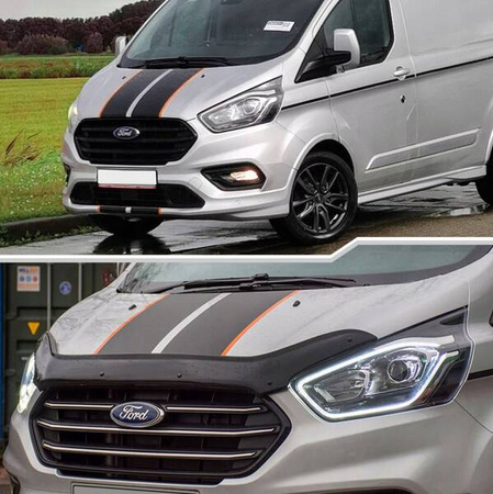 Osłona maski owiewka Ford Transit Custom 2018+