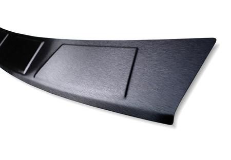 Zderzak 4 TRAPEZ Seat Leon Cupra Kombi 5 2014-2019 - Satin Black