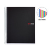 Notebook Miquelrius A4 NB8 BLACK 200 stron kratka