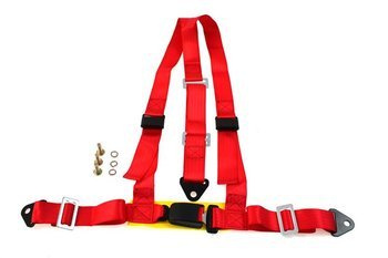 Pasy sportowe 3p 2" Red - E4